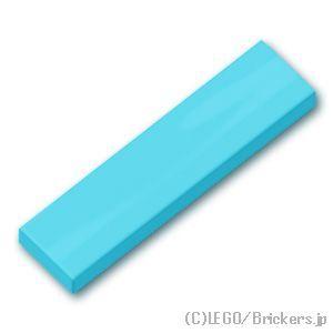 レゴ パーツ ばら売り #2431 タイル 1 x 4：ミディアムアズール | LEGOの部品