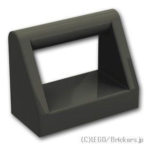 レゴ パーツ ばら売り #2432 タイル 1 x 2 - バーハンドル：ブラック | LEGOの部...