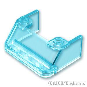 レゴ パーツ ばら売り #2437 ウィンドスクリーン 3 x 4 x 1 1/3：トランスライトブ...