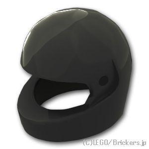 レゴ パーツ ばら売り #2446 ヘルメット：ブラック | LEGOの部品