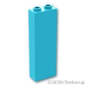 レゴ パーツ ばら売り #2454 ブロック 1 x 2 x 5：ミディアムアズール | LEGOの...