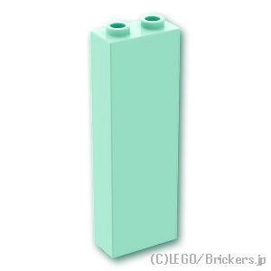 レゴ パーツ ばら売り #2454 ブロック 1 x 2 x 5：ライトアクア | LEGOの部品