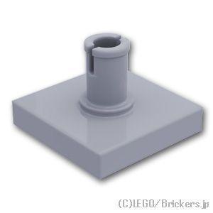 レゴ パーツ ばら売り #2460 タイル 2 x 2 - 垂直ピン：グレー | LEGOの部品