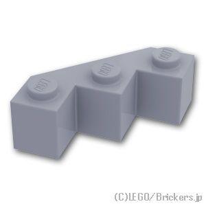 レゴ パーツ ばら売り #2462 ブロック ファセット 3 x 3：グレー | LEGOの部品
