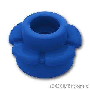 レゴ パーツ ばら売り #24866 ラウンド プレート 1 x 1 - 5花びら：ブルー | LE...