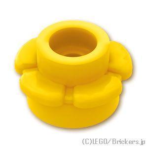 レゴ パーツ ばら売り #24866 ラウンド プレート 1 x 1 - 5花びら：イエロー | L...