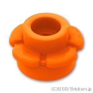レゴ パーツ ばら売り #24866 ラウンド プレート 1 x 1 - 5花びら：オレンジ | L...