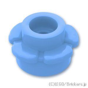 レゴ パーツ ばら売り #24866 ラウンド プレート 1 x 1 - 5花びら：ブライトライトブ...