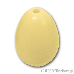 レゴ 食べ物 パーツ ばら売り #24946 たまご ： タン | LEGOの部品 ミニフィギュア ...
