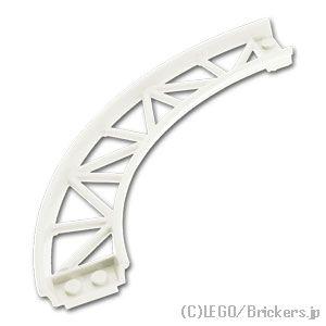 レゴ パーツ ばら売り #25061 ローラーコースターレール 90度カーブ：ホワイト | LEGO...