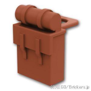 レゴ パーツ ばら売り #2524 リュックサック：ブラウン | LEGOの部品