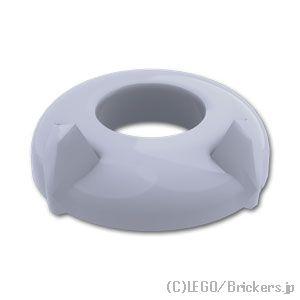 レゴ パーツ ばら売り #25264 ミニフィグヘッドトップ 耳：グレー | LEGOの部品