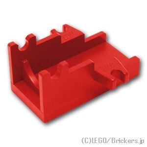 レゴ パーツ ばら売り #2527 大砲の台座 2 x 4：レッド | LEGOの部品