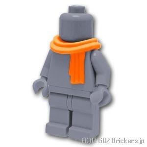 レゴ パーツ ばら売り #25376 スカーフ(マフラー)：オレンジ | LEGOの部品