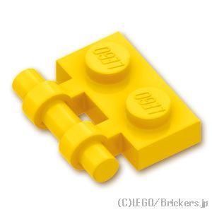 レゴ パーツ ばら売り #2540 プレート 1 x 2 - バーハンドル：イエロー | LEGOの...