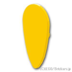 レゴ パーツ ばら売り #2586 盾 - オボイド型：イエロー | LEGOの部品