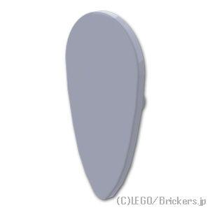 レゴ パーツ ばら売り #2586 盾 - オボイド型：グレー | LEGOの部品