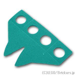 レゴ パーツ ばら売り #26697 タキシードのテイル：ダークターコイズ | LEGOの部品