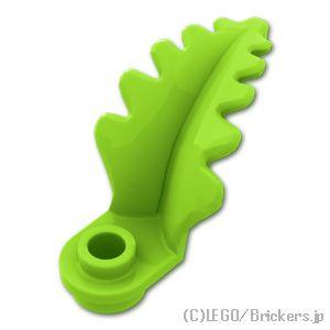 レゴ パーツ ばら売り #2682 アップライトの葉 - ラウンド プレート 1 x 1：ライム |...