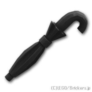 レゴ パーツ ばら売り #27150 アンブレラ - 閉じた傘：ブラック | LEGOの部品