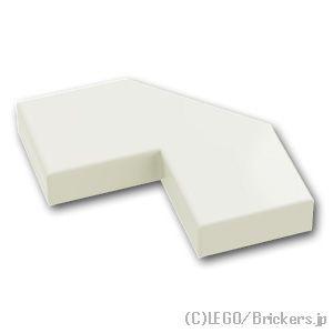 レゴ パーツ ばら売り #27263 タイル 2 x 2 - ファセット：ホワイト | LEGOの部品