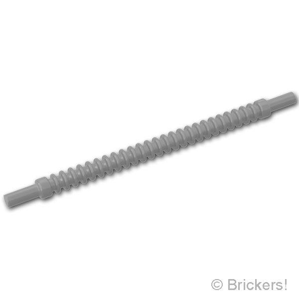 レゴ パーツ ばら売り #27328 フレキシブル リブ ホース 10L - 80mm：フラットシル...