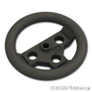 レゴ テクニック パーツ ばら売り #2741 ステアリングホイール（ラージ）：ブラック | LEG...