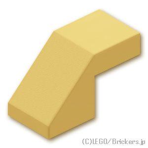 レゴ パーツ ばら売り #28192 スロープ 45° 2 x 1 - カットアウト：メタリックゴー...