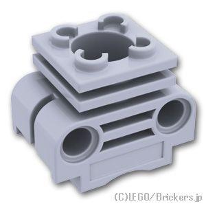 レゴ テクニック パーツ ばら売り #2850 エンジン シリンダーヘッド：グレー | LEGOの部...
