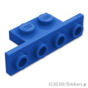 レゴ パーツ ばら売り #28802 ブラケット 1 x 2 - 1 x 4：ブルー | LEGOの...