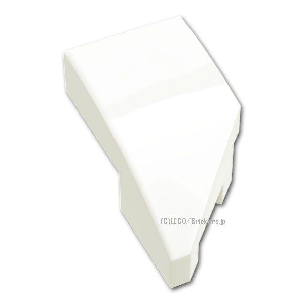 レゴ パーツ ばら売り #29120 ウェッジ 2 x 1 x 2/3 - 左：ホワイト | LEG...