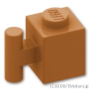 レゴ パーツ ばら売り #2921 ブロック 1 x 1 - 垂直バーハンドル：ミディアムヌガー |...