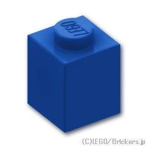 レゴ ブロック パーツ ばら売り #3005 ブロック 1 x 1：ブルー | LEGOの部品