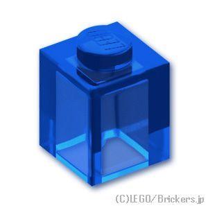 レゴ パーツ ばら売り #3005 ブロック 1 x 1：トランスブルー | LEGOの部品