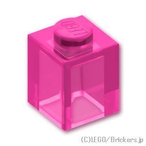 レゴ パーツ ばら売り #3005 ブロック 1 x 1：トランスダークピンク | LEGOの部品