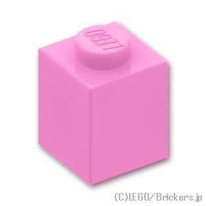 レゴ パーツ ばら売り #3005 ブロック 1 x 1：ブライトピンク | LEGOの部品