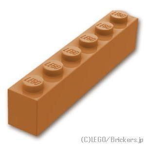 レゴ パーツ ばら売り #3009 ブロック 1 x 6：ミディアムヌガー | LEGOの部品