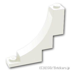 レゴ パーツ ばら売り #30099 アーチ インバート ハーフ 1 x 5 x 4：ホワイト | ...