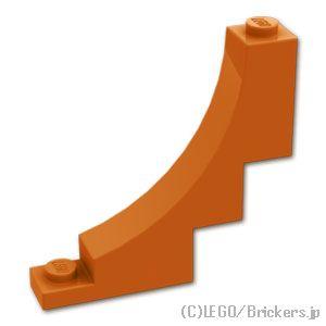 レゴ パーツ ばら売り #30099 アーチ インバート ハーフ 1 x 5 x 4：ダークオレンジ...