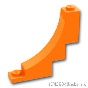 レゴ パーツ ばら売り #30099 アーチ インバート ハーフ 1 x 5 x 4：オレンジ | ...