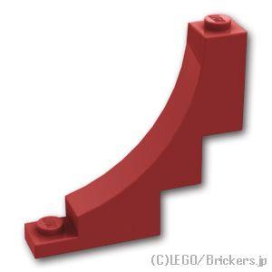 レゴ パーツ ばら売り #30099 アーチ インバート ハーフ 1 x 5 x 4：ダークレッド ...