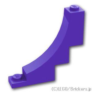 レゴ パーツ ばら売り #30099 アーチ インバート ハーフ 1 x 5 x 4：ダークパープル...