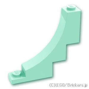 レゴ パーツ ばら売り #30099 アーチ インバート ハーフ 1 x 5 x 4：ライトアクア ...