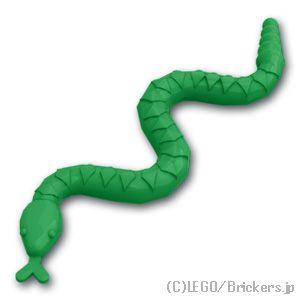 LEGO（レゴ） パーツ ばら売り #30115 ヘビ：グリーン | LEGOの部品