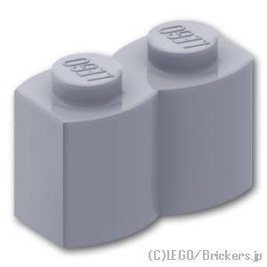 レゴ パーツ ばら売り #30136 ブロック 1 x 2 - 丸太：グレー | LEGOの部品