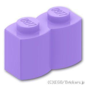レゴ パーツ ばら売り #30136 ブロック 1 x 2 - 丸太：ラベンダー | LEGOの部品