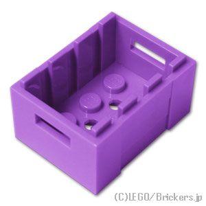 レゴ パーツ ばら売り #30150 木箱 / コンテナ 3 x 4 x 1 2/3：ミディアムラベ...