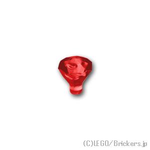 レゴ パーツ ばら売り #30153 ロック 1 x 1 - 宝石：トランスレッド | LEGOの部...