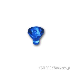レゴ パーツ ばら売り #30153 ロック 1 x 1 - 宝石：トランスブルー | LEGOの部...