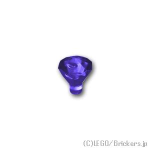レゴ パーツ ばら売り #30153 ロック 1 x 1 - 宝石：トランスパープル | LEGOの...